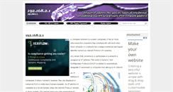 Desktop Screenshot of 19216821.net